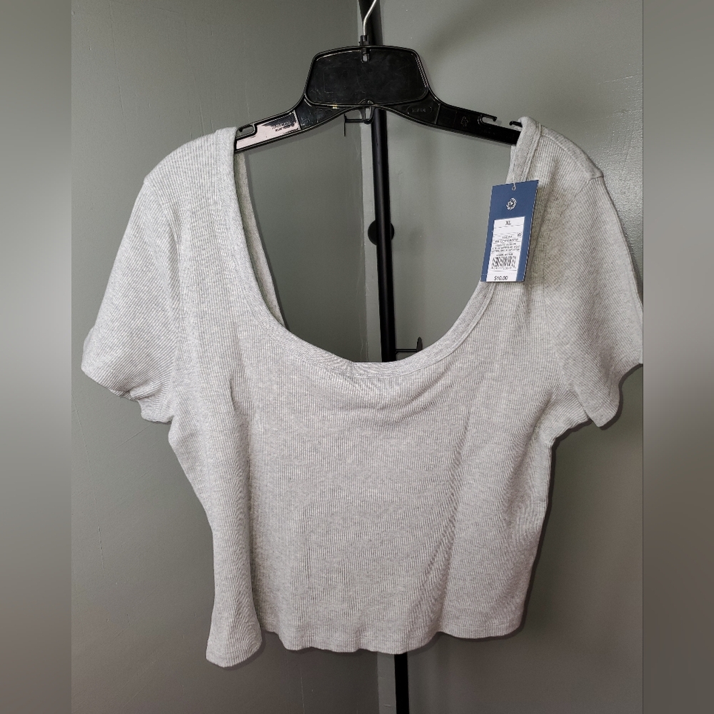 Gray Women's Top